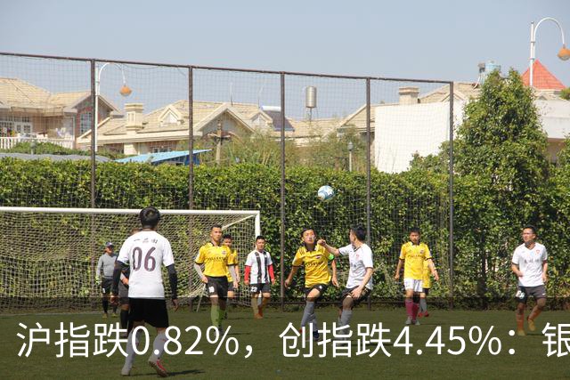 沪指跌0.82%，创指跌4.45%：银行股再度逆势大涨